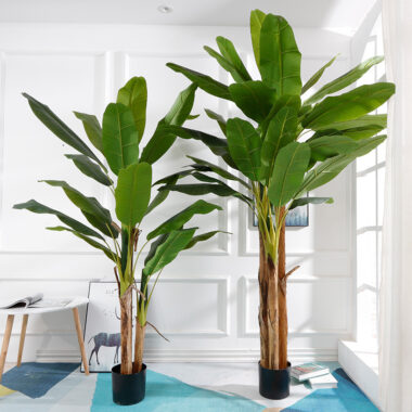 Artificial Banana Tree for Indoor Landscaping and Decoration