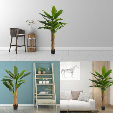 Artificial Banana Tree for Indoor Landscaping and Decoration